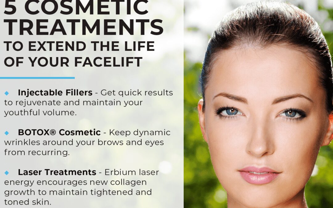 5 Cosmetic Treatments to Extend the Life of Your Facelift [Infographic]