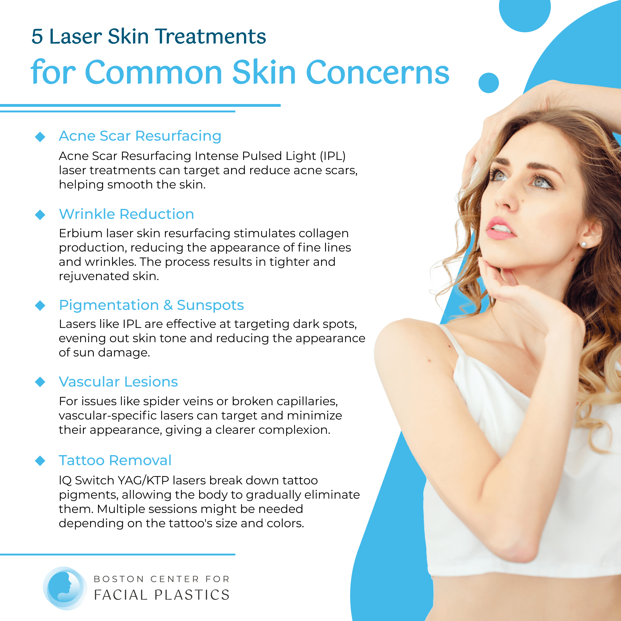 5 Laser Skin Treatments for Common Skin Concerns